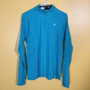 Ariat Lowell 1/4 Zip Sunstopper Base Layer Equestrian Riding Top Long Sleeve